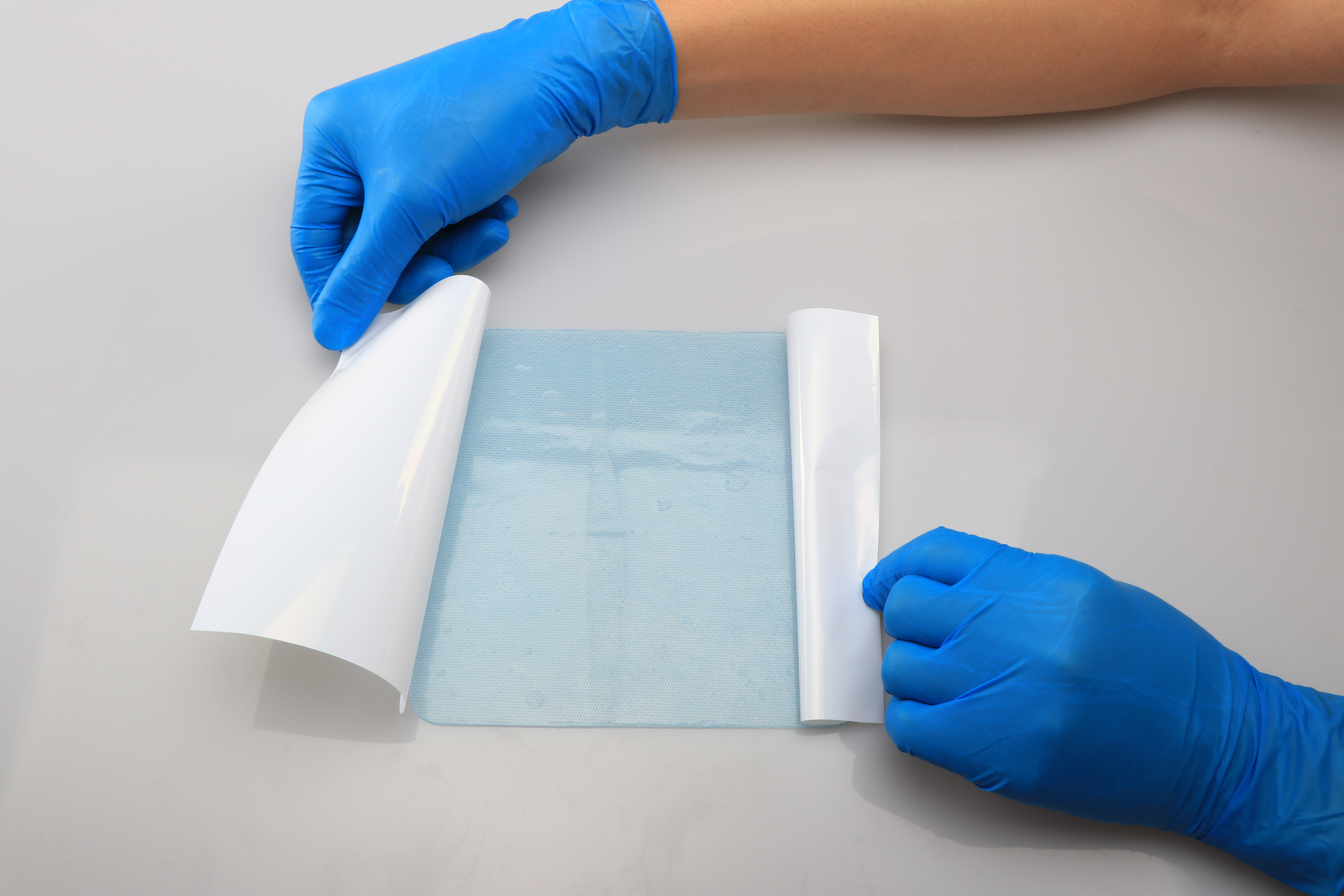 Absorbierender steriler medizinischer Hydrogel-Verband für diabetischen Fuß